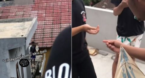 Heboh Gerombolan Pemuda Random Beli Layangan Bocil yang Lagi Main, Harga Disorot: Rugi Besar
