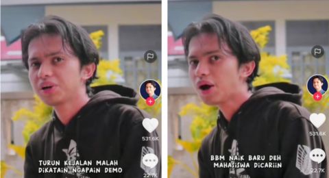 Viral Pemuda Curhat Demo Mahasiswa Kini Jadi Bulan-bulanan: Tetap Panjang Umur Perjuangan!