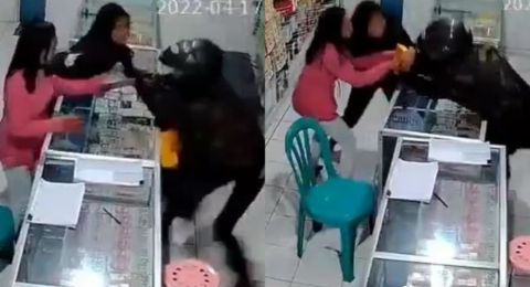 Viral Aksi Karyawati Lawan Pencuri HP Banjir Pujian: Ini Baru Wonder Woman
