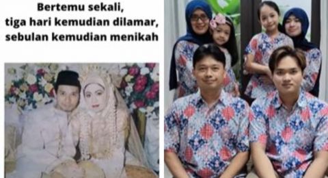 Kisah Pasutri Lamaran Usai 3 Hari Berkenalan Ini Bikin Baper: 'Sat Set Sekali'