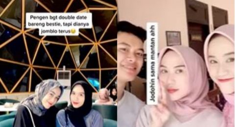 Bosan Lihat Sahabat Jomblo Terus, Gadis Ini Jodohkan Bestie dengan Mantan