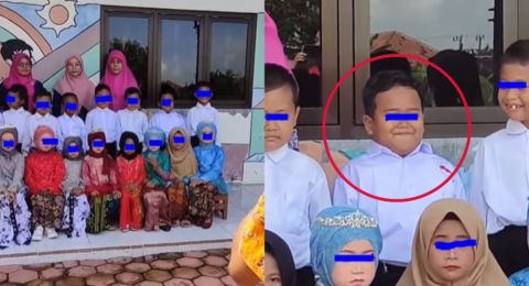 Lakukan Foto Bersama Ekspresi Anak Laki-laki Ini Bikin Ngakak: Spek Pelawak