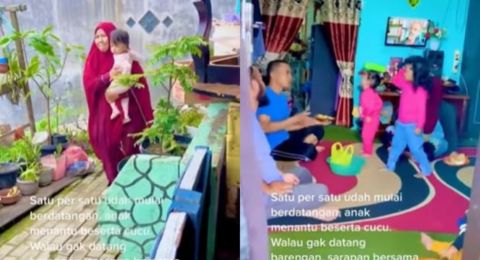 Demi Kumpulkan Anak, Menantu, dan Cucu di Pagi Hari, Ayah Lakukan Hal Ini