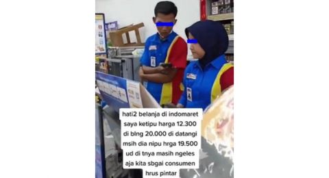 Viral Seorang Ibu Tegur Kasir Minimarket yang Diduga Mainkan Harga, Aksinya Tuai Pro Kontra