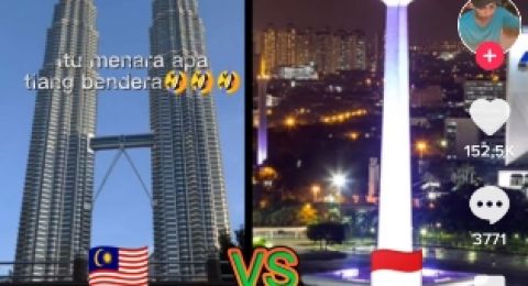 Aksi Saling Serang Netizen Indonesia VS Malaysia di TikTok