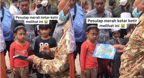 Viral Aksi Keren Bapak-bapak Tampilkan Sulap Buku Ajaib, Bikin Bocil Melongo