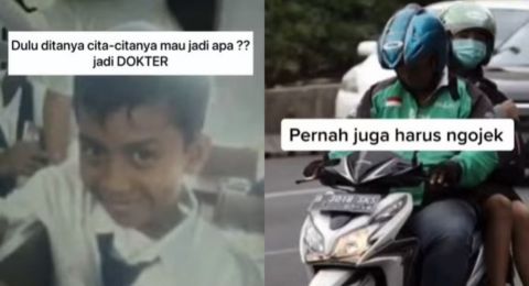 Kisah Inspiratif Perjuangan Anak Broken Home Sempat Narik Driver Ojol Kini Jadi Dokter