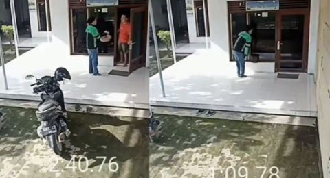 Berjam-jam Menunggu Penerima Paket, Ini yang Didapatkan oleh Sang Ojol!