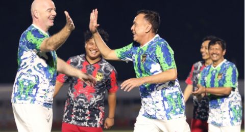 6 Fakta yang Menyelimuti Pertandingan Fun Football antara FIFA dan PSSI