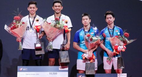Disebut dari Malaysia di Denmark Open 2022, Fajar Alfian: Cukup Pak Menpora yang Ndak Kenal Saya