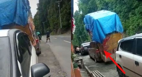 Dikira Truk Angkut, Begini Penampakan Mobil Wuling Confero Disiksa Bawa Barang Melebihi Kapasitas