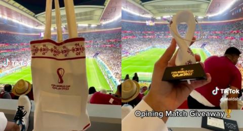Isi Opening Match Giveaway Piala Dunia 2022 Qatar Bikin Netizen Mupeng: Keranjang Kuning Mana Wei