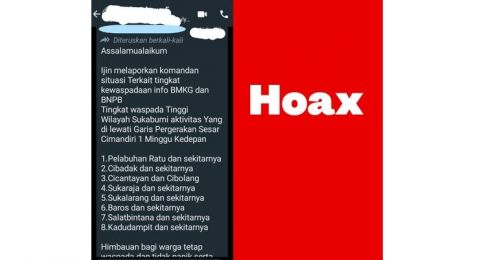 Beredar Pesan Berantai Wilayah Sukabumi Waspada Tinggi, BMKG Beri Penjelasan