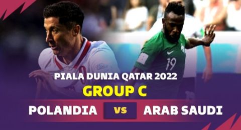 Link Live Streaming Polandia vs Arab Saudi Piala Dunia 2022, Wakil Asia Akan Beri Kejutan Lagi?