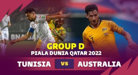 Cara Nonton Live Streaming Tunisia vs Australia Piala Dunia 2022, Bisa Sambil Rebahan