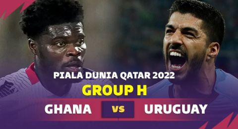 Link Live Streaming Ghana vs Uruguay, Bisakah Black Stars Balaskan Dendam?