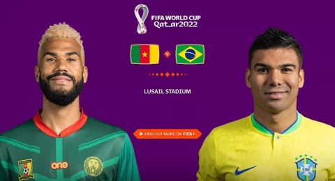 Cara Nonton Live Streaming Kamerun vs Brasil Piala Dunia 2022, Ini Prediksi Skornya