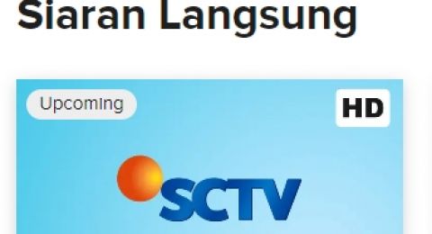 Nonton TV Online di HP, Tersedia Channel SCTV, RCTI, Indosiar dan Lain-Lain