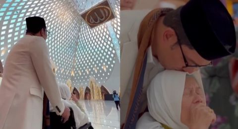 Diajak Lihat Masjid Al Jabbar, Ibunda Ridwan Kamil Terharu Ingat Cerita Dibaliknya