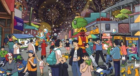 Ramai Postingan Twitter Presiden Jokowi, Ada Botol Kelp Shake hingga Si Oyen