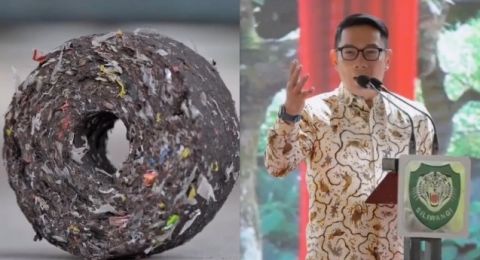 Ridwan Kamil Siap Perbanyak Temuan Teknologi Pengubah Sampah dari Kodam III Siliwangi