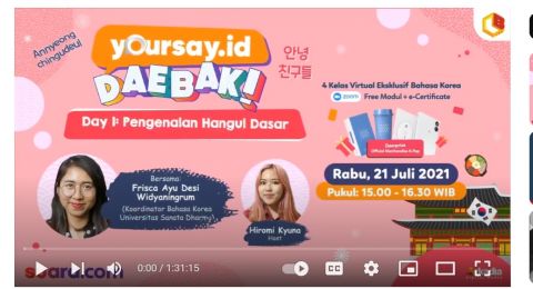 Yoursay Daebak Hari Pertama: Kenalan dengan Hangeul Dasar Yuk!