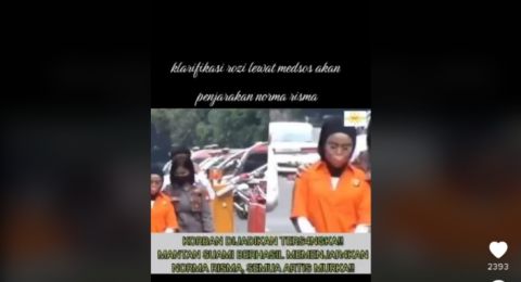 CEK FAKTA: Norma Risma Dijebloskan ke Penjara oleh Rozy Bikin Semua Artis Murka, Benarkah?