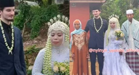 Cintanya Sempat Ditolak, Pria Bule Ini Berhasil Luluhkan Hati Ustadzah Asal Lombok