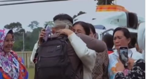 Pertemuan Haru Kompol Ayani dan Sang Istri setelah Kecelakaan Helikopter, Netizen Akui Ikut Mewek