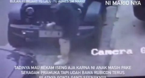 Video AG Ganti Plat Rubicon Mario Dandy Tersebar di Medsos, Ini Tanggapan Ayah David Ozora