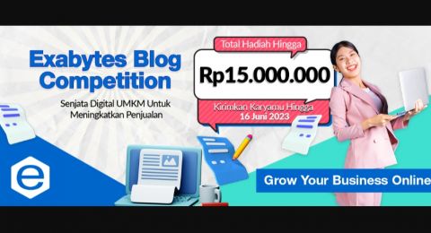 Lomba Blog Exabytes Berhadiah Belasan Juta Rupiah, Yuk Ikutan!