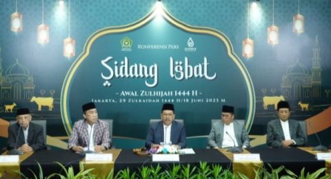 Pemerintah Menetapkan Idul Adha 1444 H Jatuh pada Hari Kamis 29 Juni 2023