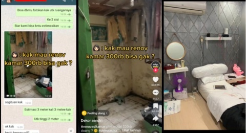 Trik Makeover Kamar Kumuh Jadi Estetik dengan Bujet Hanya Rp300Ribu, Jadinya Bikin Betah Rebahan