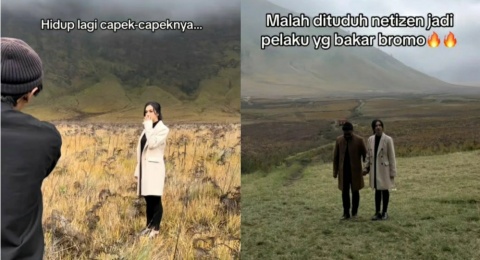 Salah Lapak, Wanita Ini Diamuk Netizen Gegara Dikira Pelaku Kebakaran Bromo