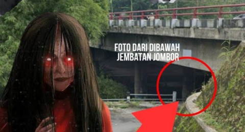 Seram! Kisah Mahasiswa Jogja Ketemu Kuntilanak Merah di Bawah Jembatan Jombor