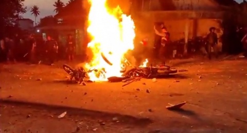 Kronologi Bentrokan di Muntilan yang Libatkan Laskar PDIP, Massa Lempar Batu hingga Bakar Motor