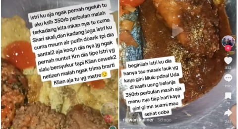 Suami Beri Uang Makan Rp 350 Ribu Sebulan: Itu Rumah Tangga Apa Rumah Duka?