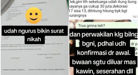 Pedih, Pria Curhat Gagal Nikah H-1 Bulan Gegara Uang Mahar Kurang