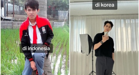 Perubahan Drastis Pria Ini Usai Tinggal di Korea Bikin Salfok: Anginnya Mengandung Skincare?