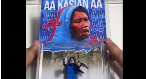 Viral Lego Special Edition Pengemis 'Aa Kasian Aa', Netizen: Gak Punya Hati