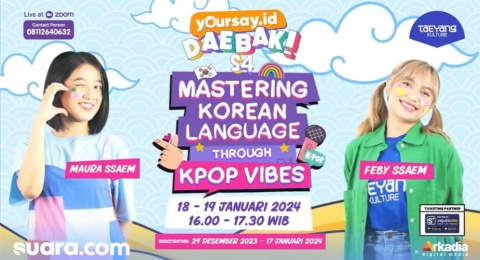 Daebak S4: Asyiknya Belajar Bahasa Korea Lewat K-pop Bareng Yoursay dan Taeyang Kulture