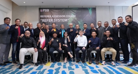 Pertama Kali, PSSI Gelar Kursus Refer System untuk Wasit Liga Indonesia