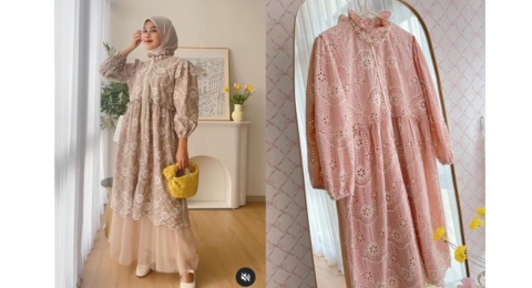 4 Rekomendasi Online Shop Tunik Modern, Tampil Elegan di Hari Raya!