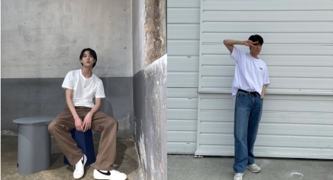 4 Inspirasi Outfit White Shirt ala Doyoung NCT, Simpel dan Mudah Disontek!