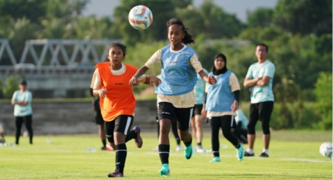 Timnas Wanita Indonesia U-17 Tatap Laga Perdana Kontra Filipina di Piala Asia