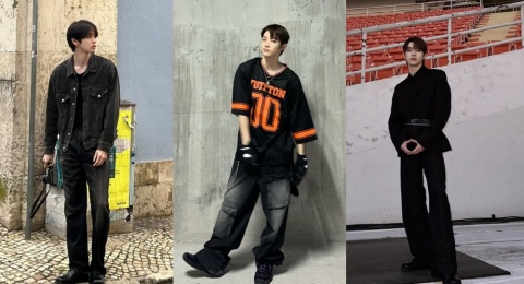Tak Takut Salah Warna, Intip 5 Outfit Bernuansa Hitam ala Sungchan RIIZE