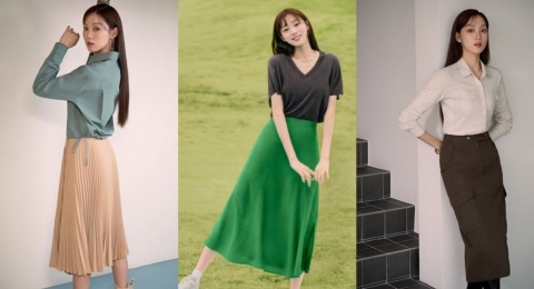 5 Tips Mix and Match Skirt ala Lee Sung Kyung, Elegan Banget!
