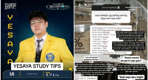 Cara Belajar ala Yesaya, Peserta Clash of Champions dari UI yang Kantongi IPK 3,71