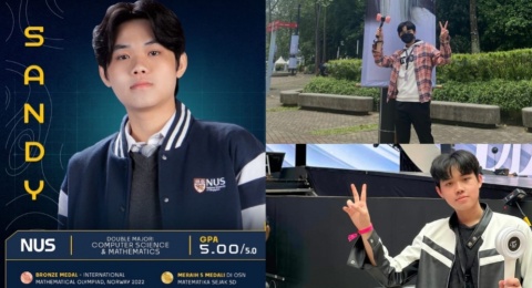 Sandy Kristian CoC, Si Jenius Akademik Ber-IPK 5.00 yang Juga Fanboy Sejati