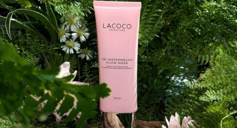 Review Lacoco Watermelon Glow Sleeping Mask, Beneran Ada Semangkanya?